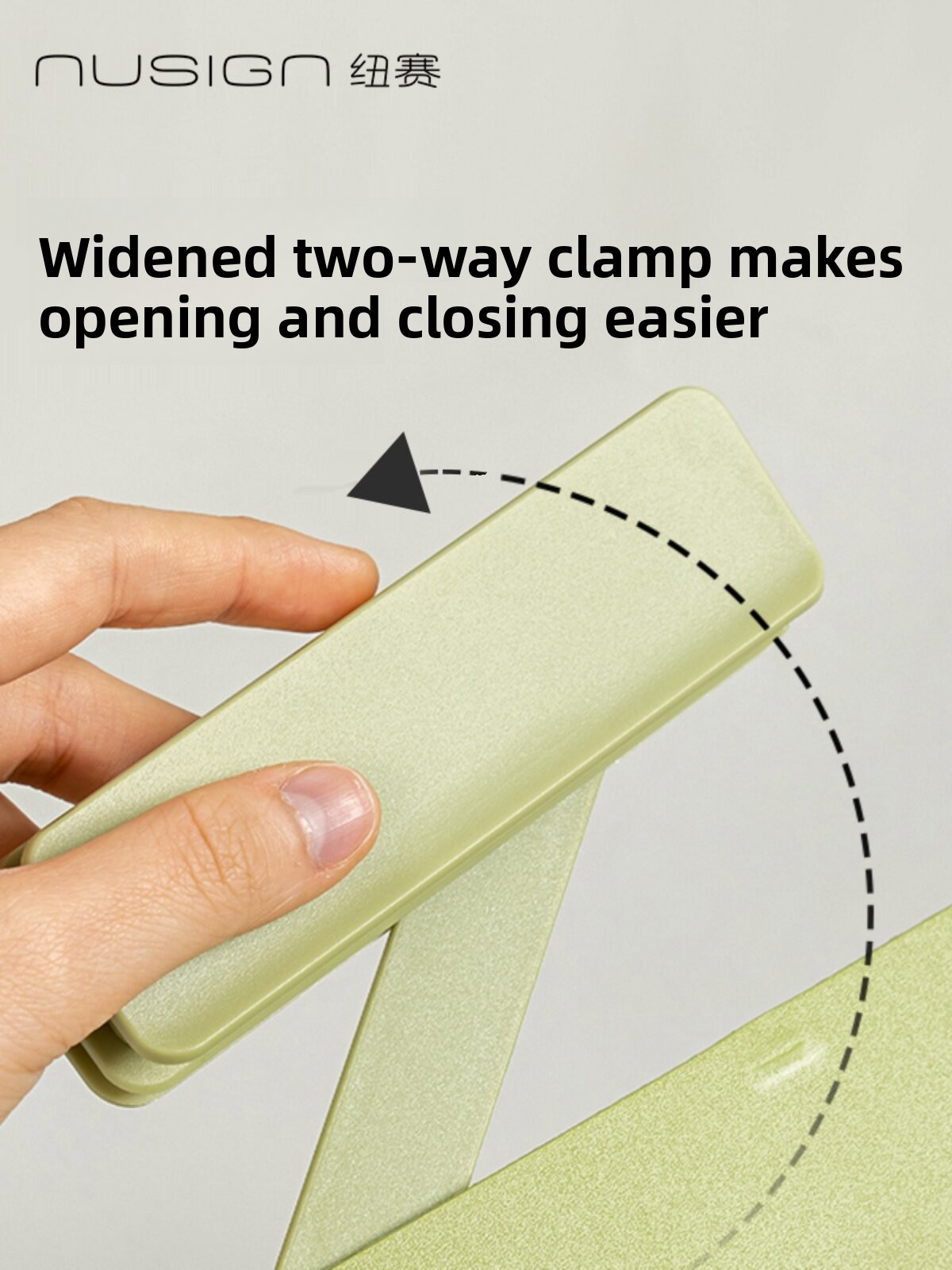 Deli Nusign Dual-Swivel Clipboard A4