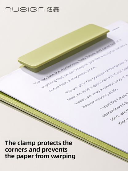 Deli Nusign Dual-Swivel Clipboard A4