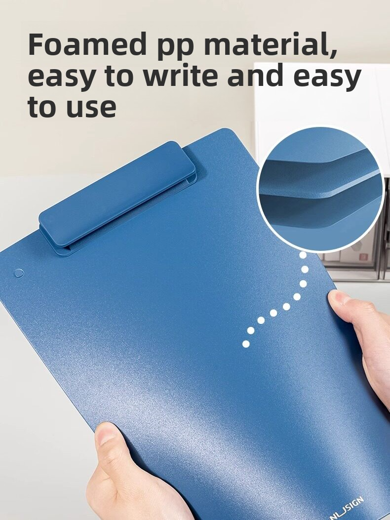 Deli Nusign Dual-Swivel Clipboard A4