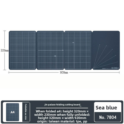 King Jim Foldable Wide Cutting Mat