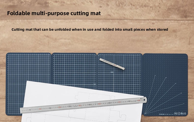 King Jim Foldable Wide Cutting Mat
