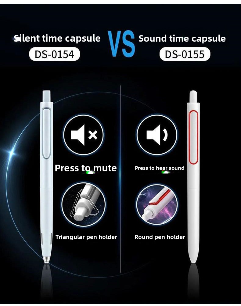 D&S Space Capsule Silent Gel Pen 0.5mm