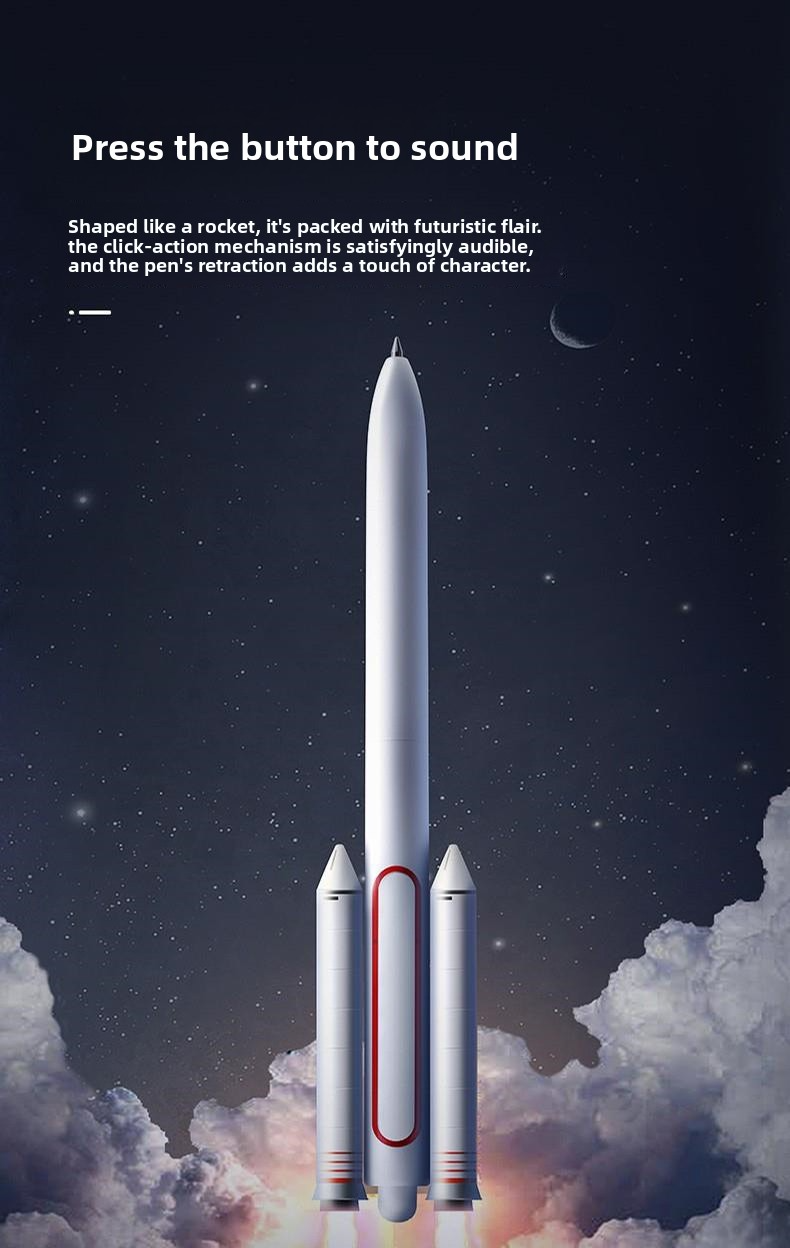 D&S Space Capsule Silent Gel Pen 0.5mm