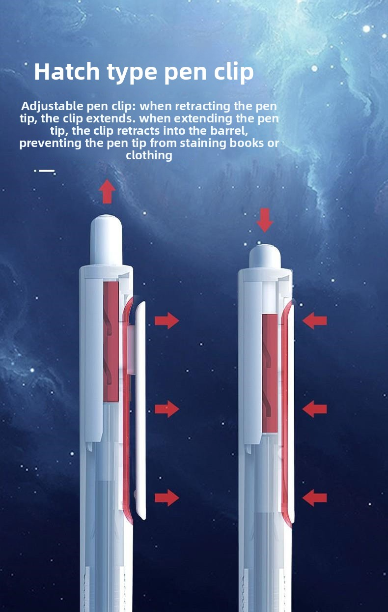 D&S Space Capsule Silent Gel Pen 0.5mm