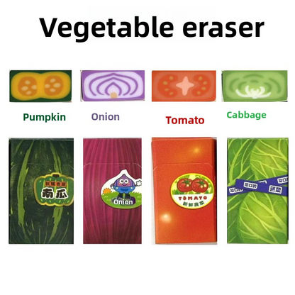Plus Air-in Fruit and Vegetable Scented Eraser