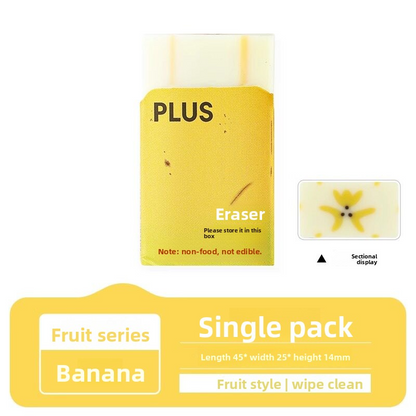 Plus Air-in Fruit and Vegetable Scented Eraser