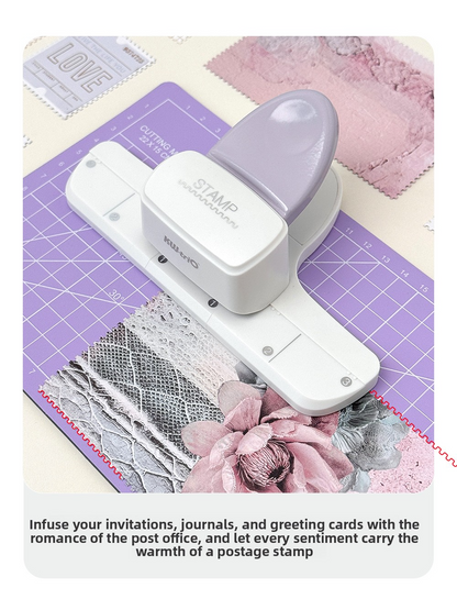 Kw-Trio Borderless Stamp Press Puncher