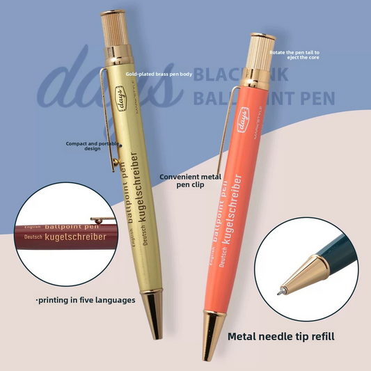 Mark's Days Gold-Plated Brass Pen