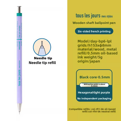 Mark's Days Tous les Jours Wooden Ballpoint Pen 0.5mm