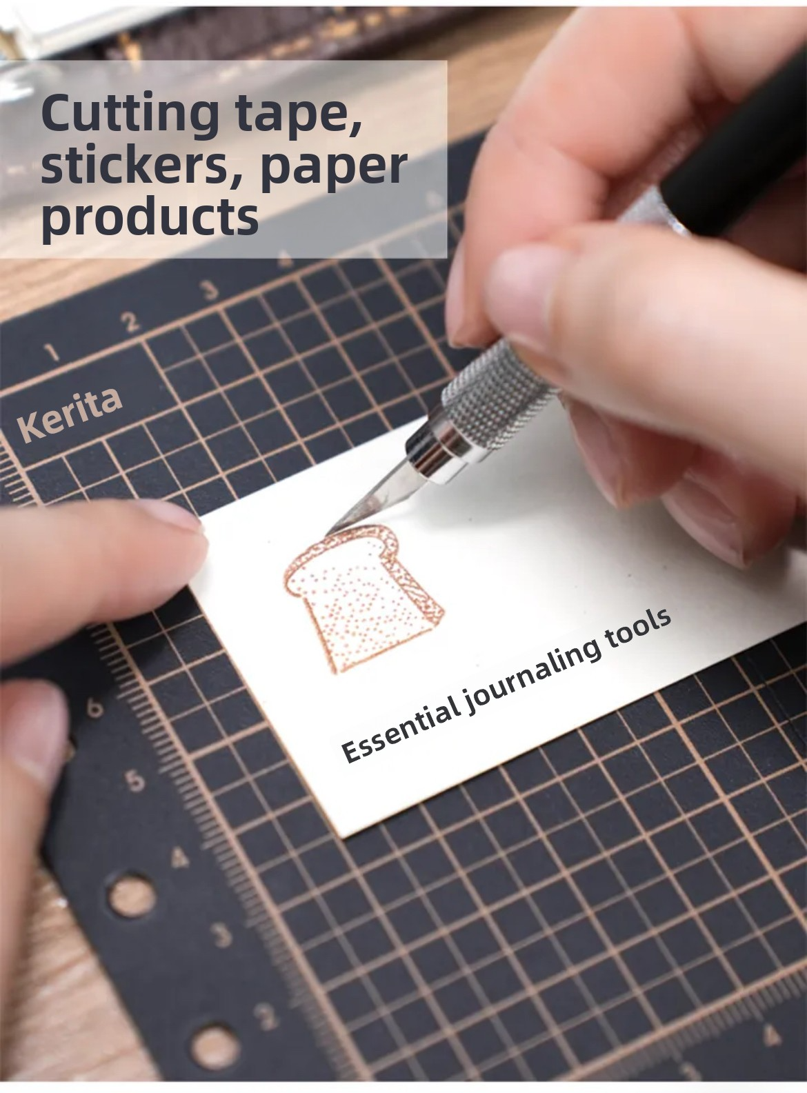 King Jim Foldable Binder Cutting Mat