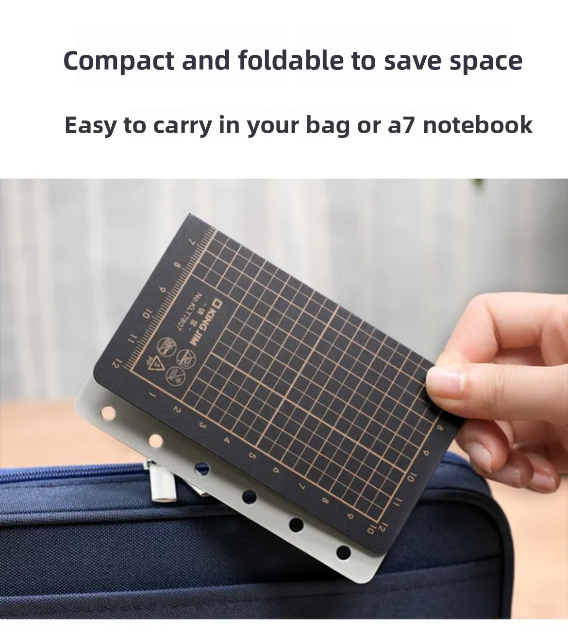 King Jim Foldable Binder Cutting Mat