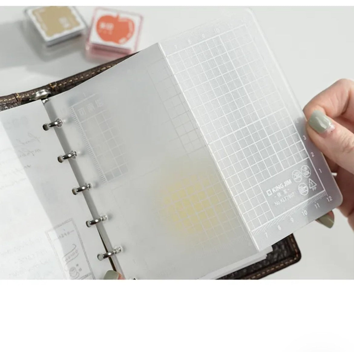 King Jim Foldable Binder Cutting Mat