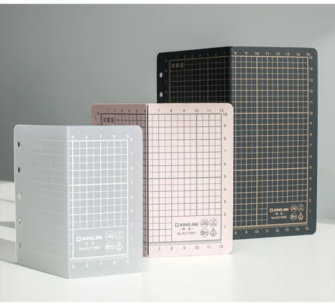 King Jim Foldable Binder Cutting Mat