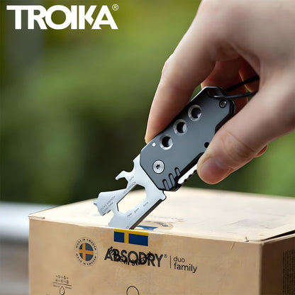 Troika 11-in-1 Multitool Keychain