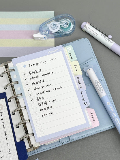 Planwith Memo Card Divider with Index