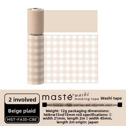 Marks Maste Writeable Washi Tape Roll