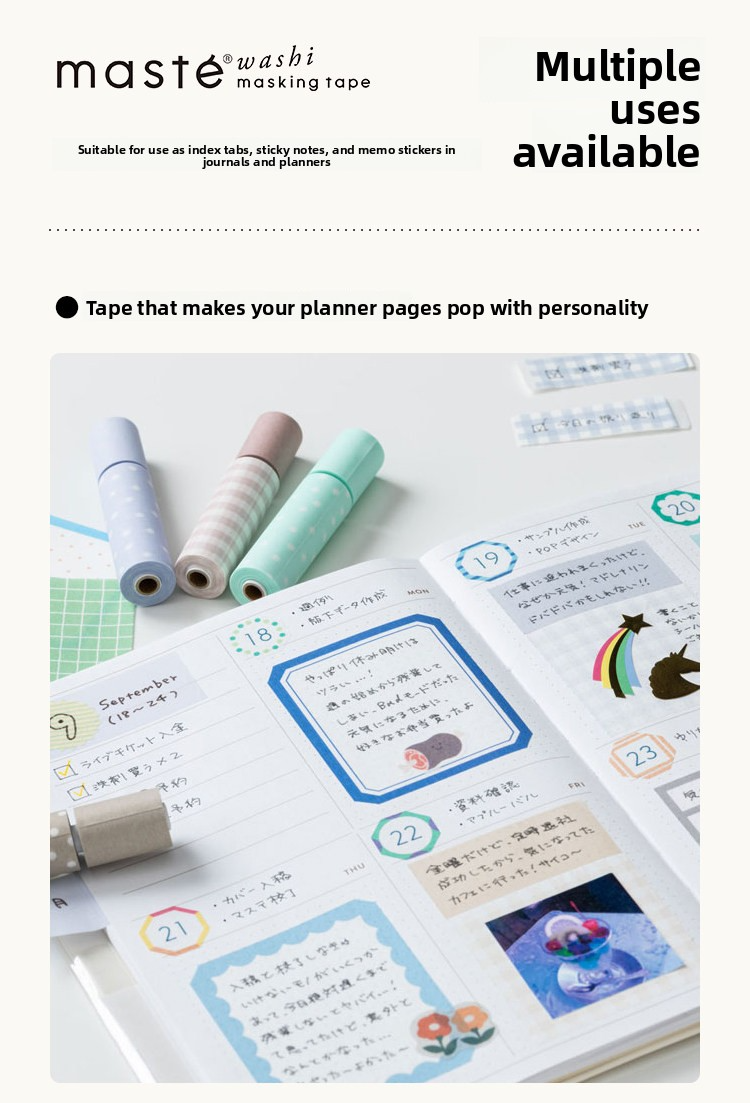 Marks Maste Writeable Washi Tape Roll