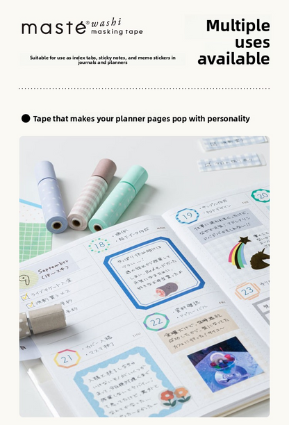 Marks Maste Writeable Washi Tape Roll