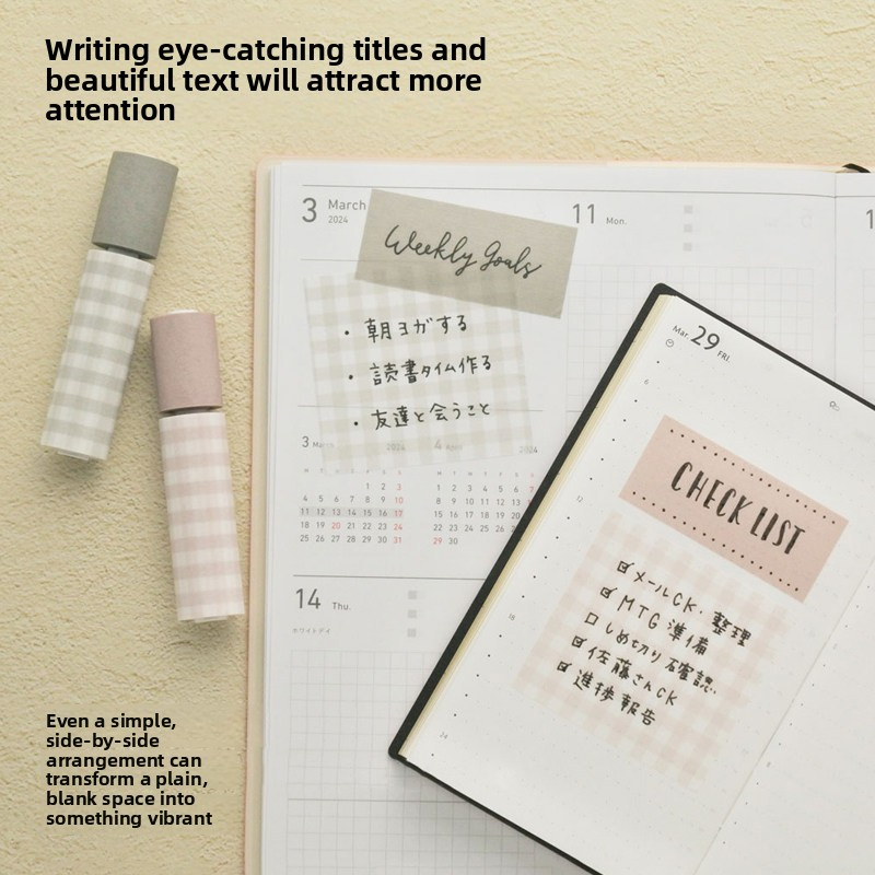 Marks Maste Writeable Washi Tape Roll