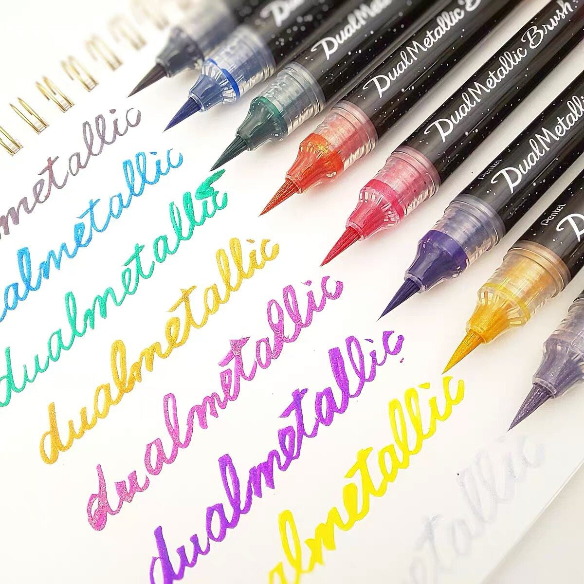 Pentel Arts Dual Glitter Brush Marker