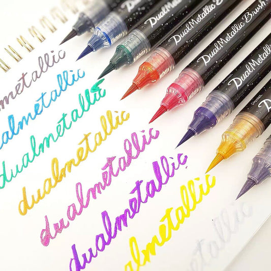 Pentel Arts Dual Glitter Brush Marker