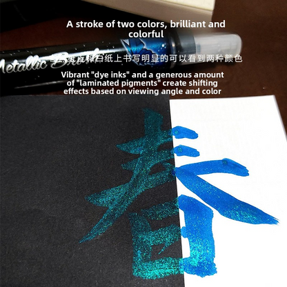 Pentel Arts Dual Glitter Brush Marker