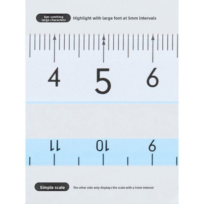 Raymay Easy to See Grid Ruler 15cm