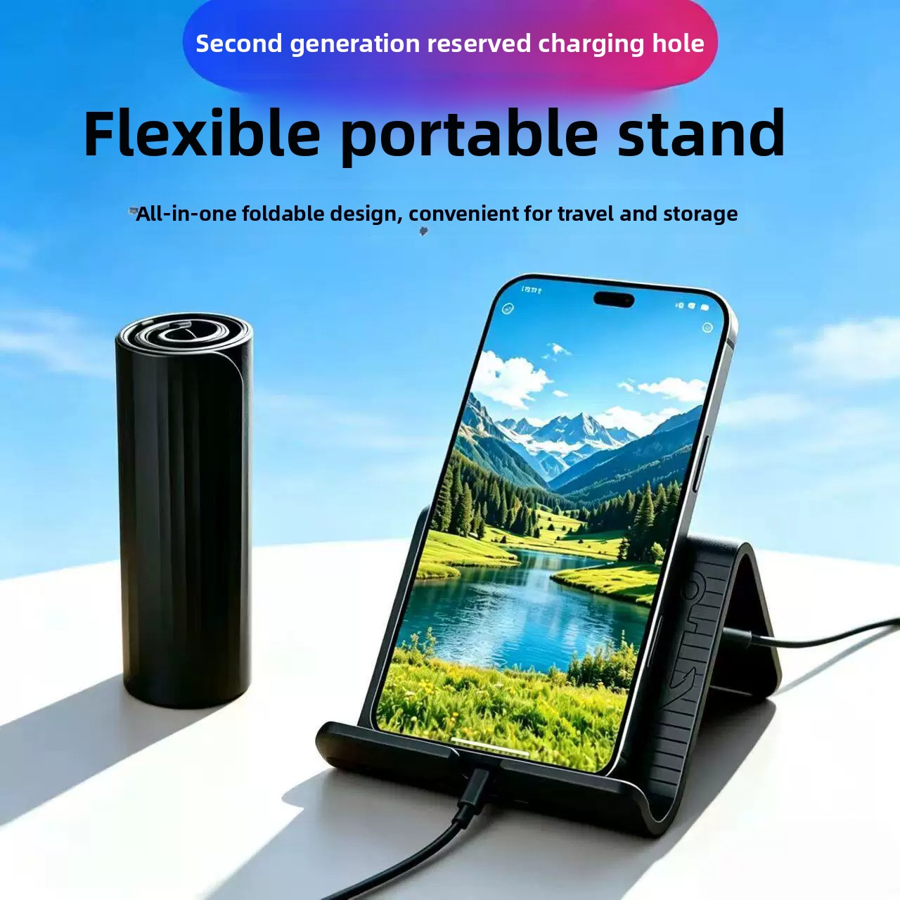 Silicone Universal Gadget Stand and Tripod