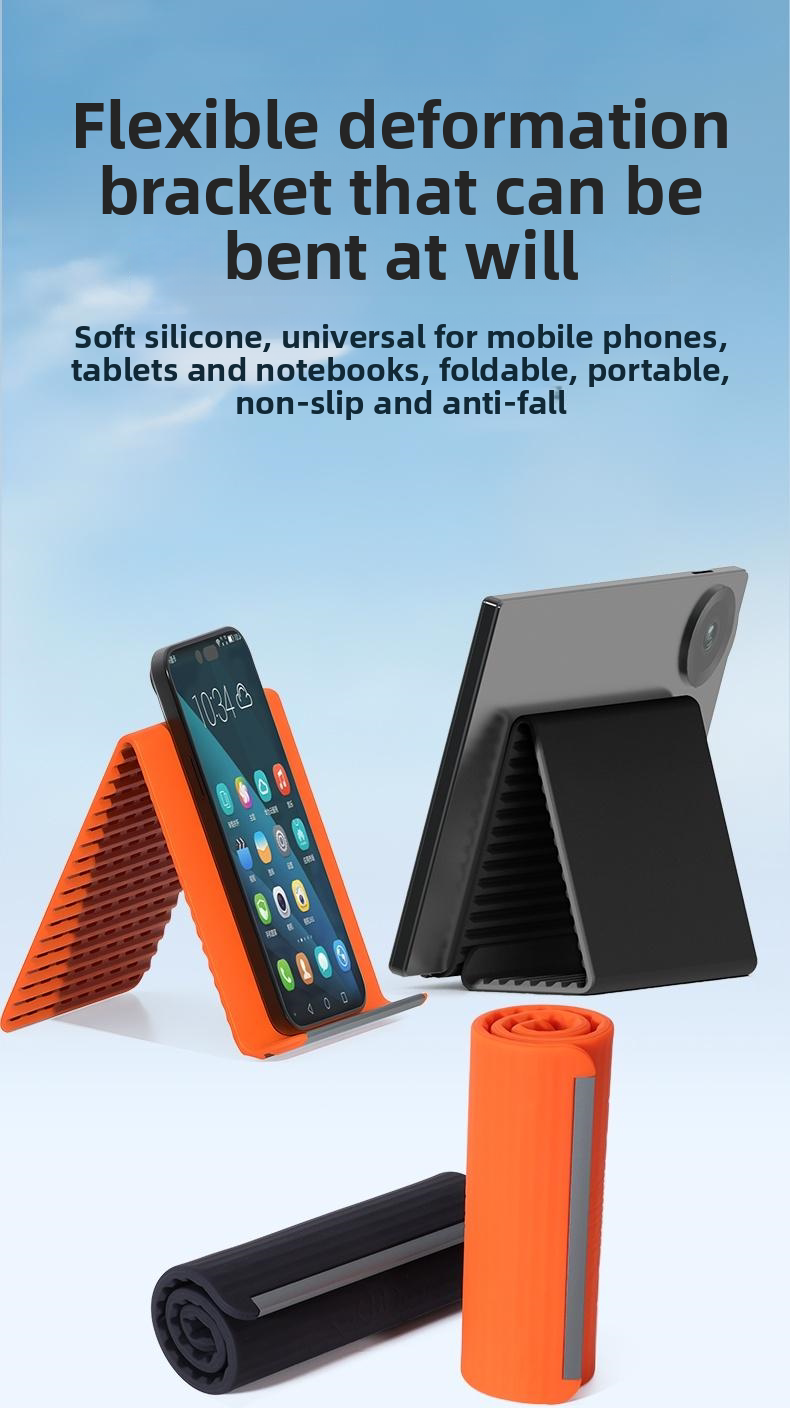 Silicone Universal Gadget Stand and Tripod
