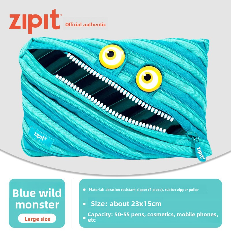 Zipit Monster Zipper Pencil Case Jumbo