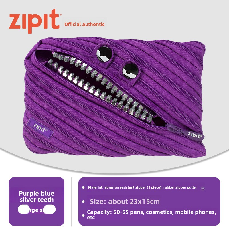 Zipit Monster Zipper Pencil Case Jumbo