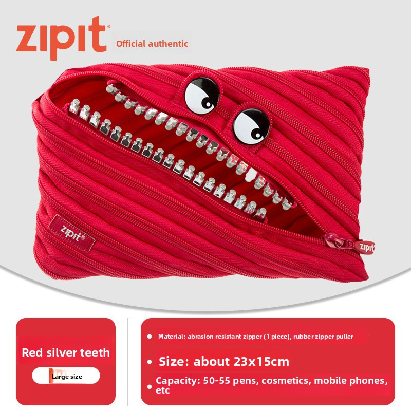 Zipit Monster Zipper Pencil Case Jumbo