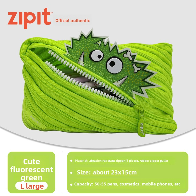 Zipit Monster Zipper Pencil Case Jumbo