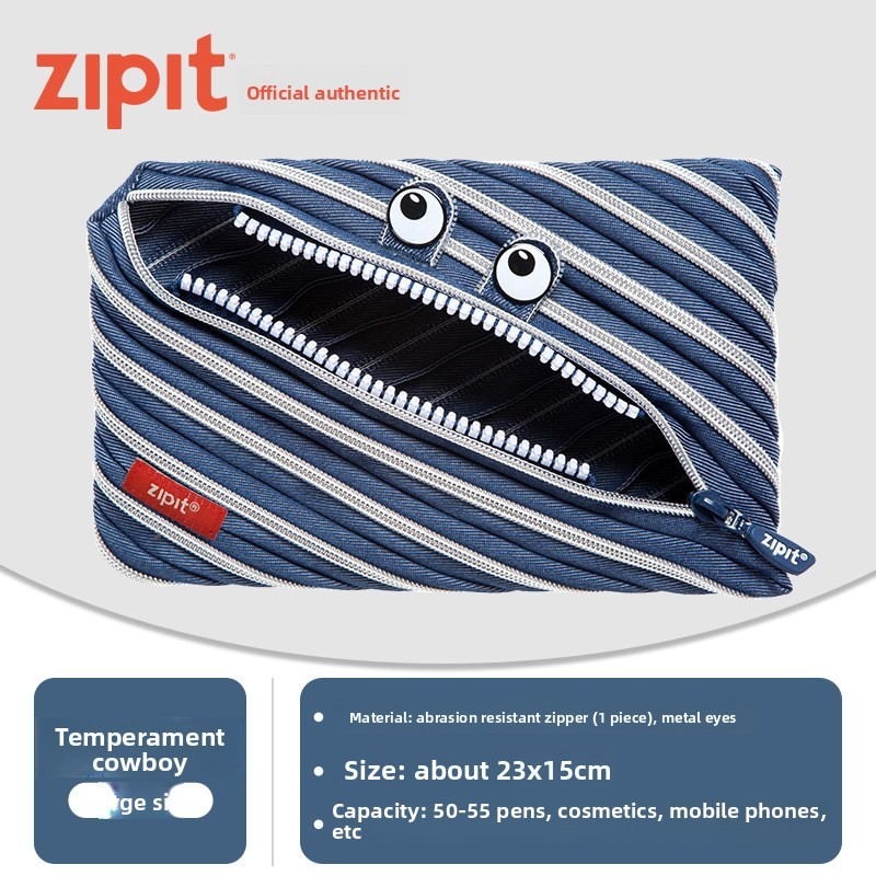 Zipit Monster Zipper Pencil Case Jumbo