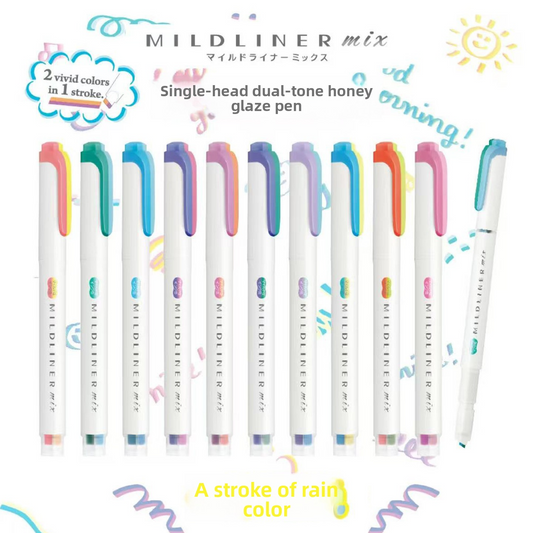 Zebra Mildliner Mix Dual-Color Highlighter