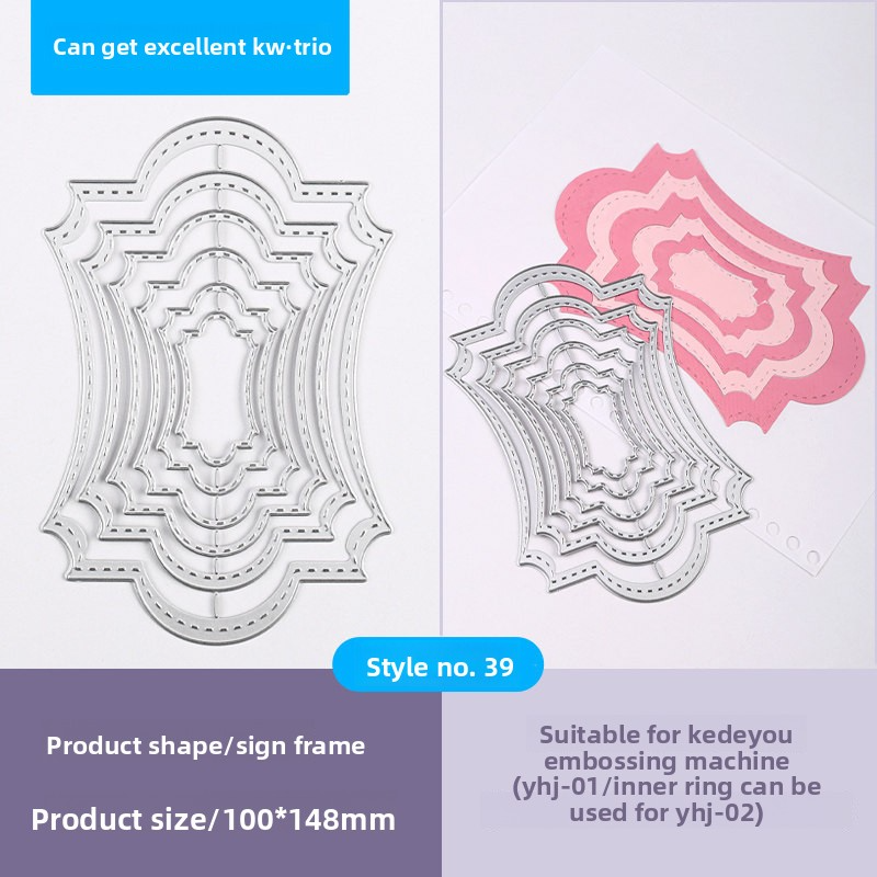 Kw-Trio Embossing Stencils & Plates