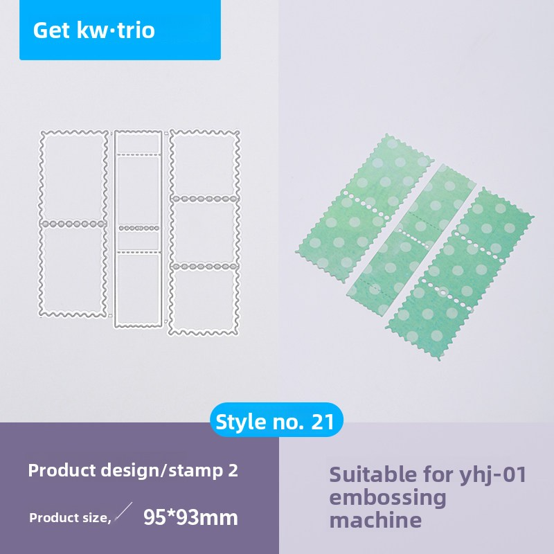 Kw-Trio Embossing Stencils & Plates