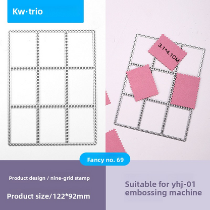 Kw-Trio Embossing Stencils & Plates