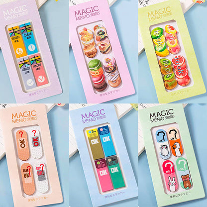Magic Memo Waterproof Translucent Sticky Notes
