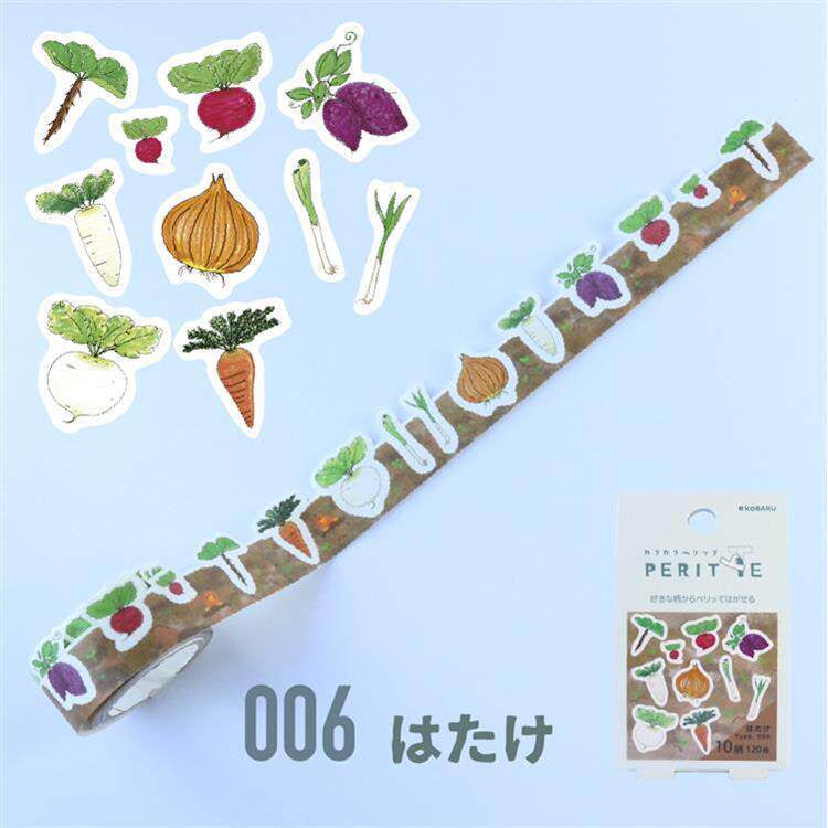 Kobaru KaraKara Peritte Washi Sticker Roll