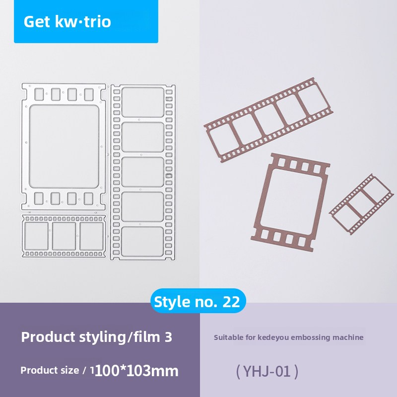 Kw-Trio Embossing Stencils & Plates