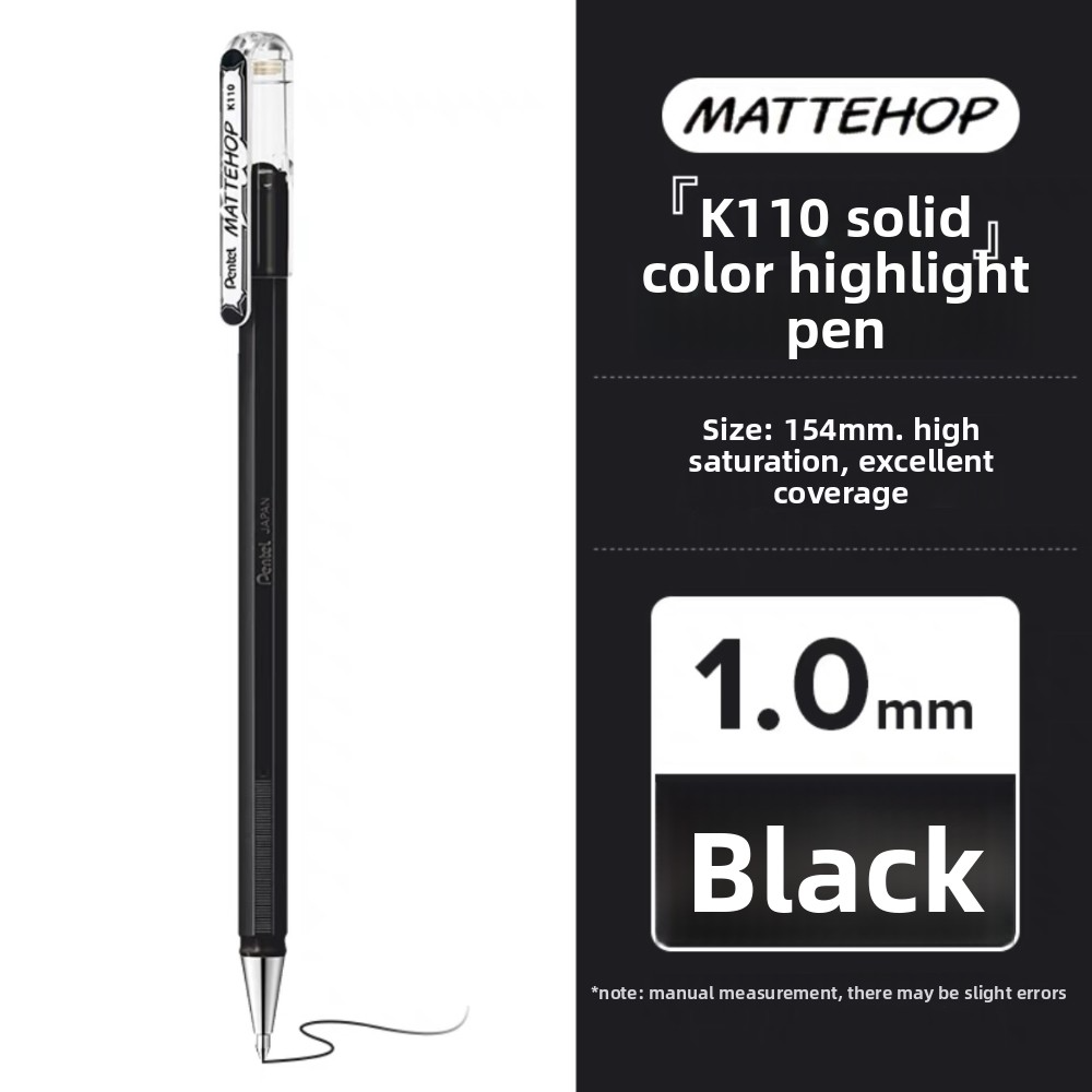 Pentel Mattehop Gel Pen 1.0mm