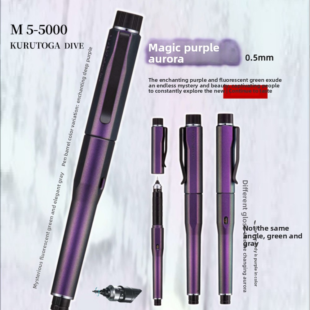 Uni Kuru Toga Dive Mechanical Pencil M5-5000/ 0.5mm