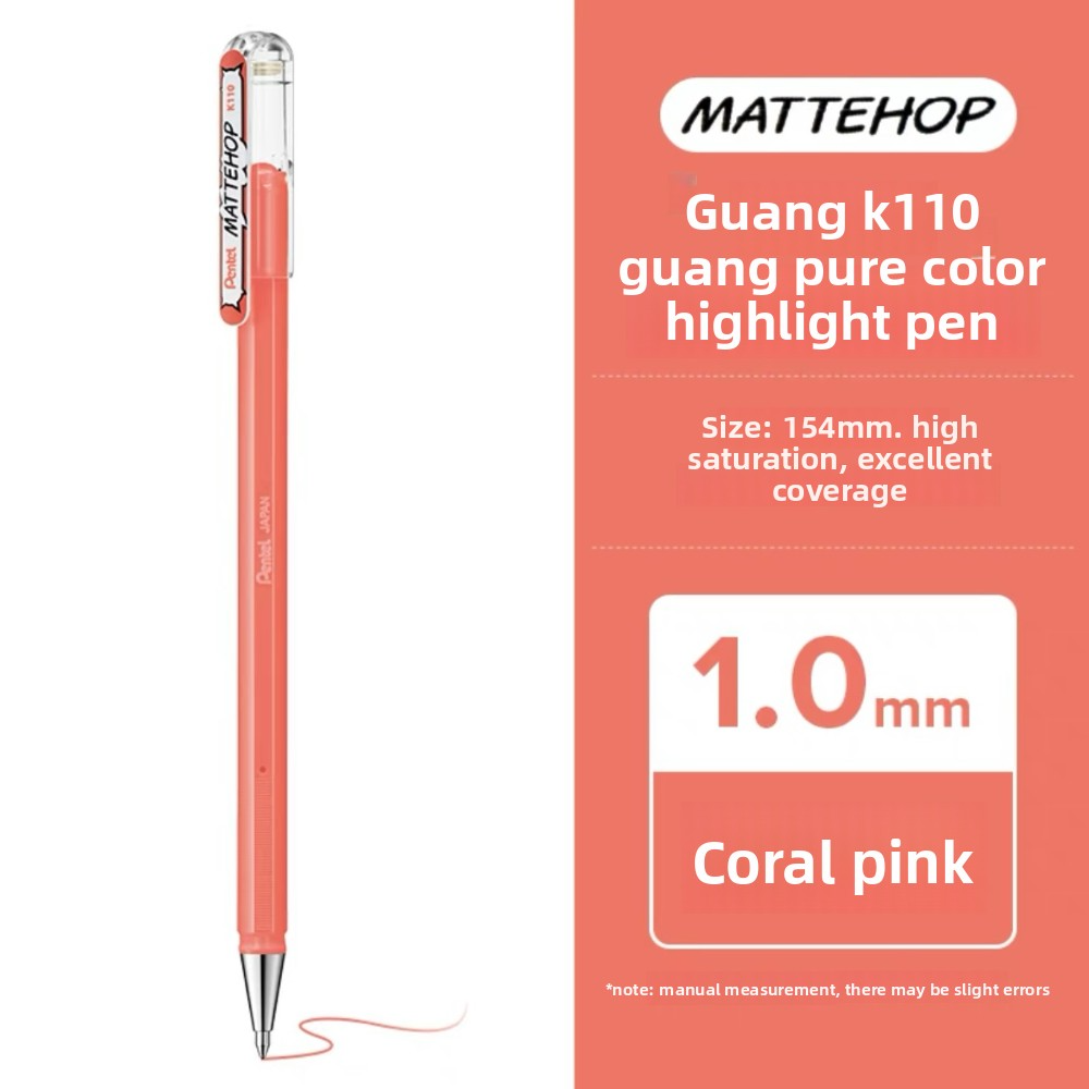 Pentel Mattehop Gel Pen 1.0mm