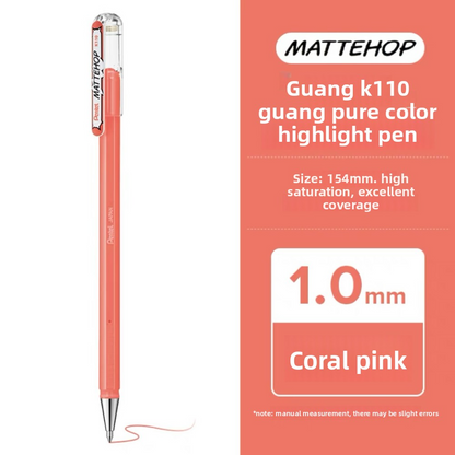 Pentel Mattehop Gel Pen 1.0mm