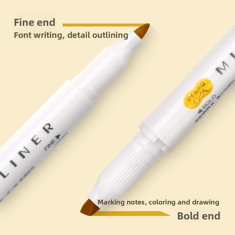 Zebra Mildliner Dual Head Highlighter Sets