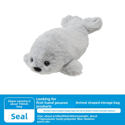 King Jim Pouzoo Animal Pencil Case