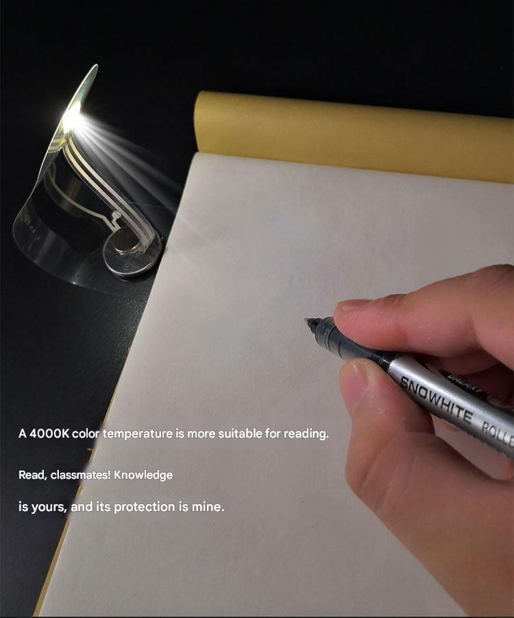 World's Thinnest! Bookmark Sheet Lamp