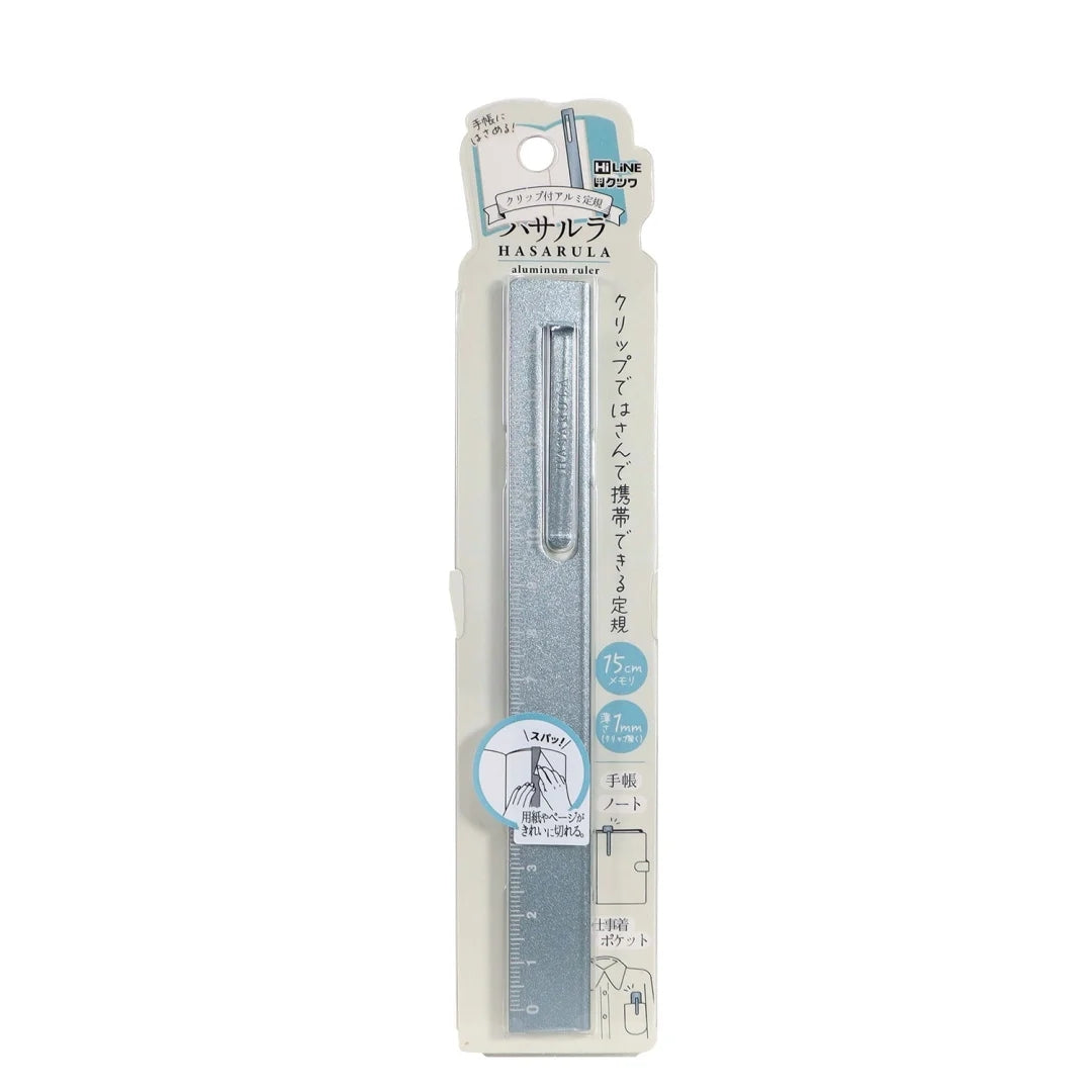 Kutsuwa HiLiNE Aluminum Cutting Ruler 15cm