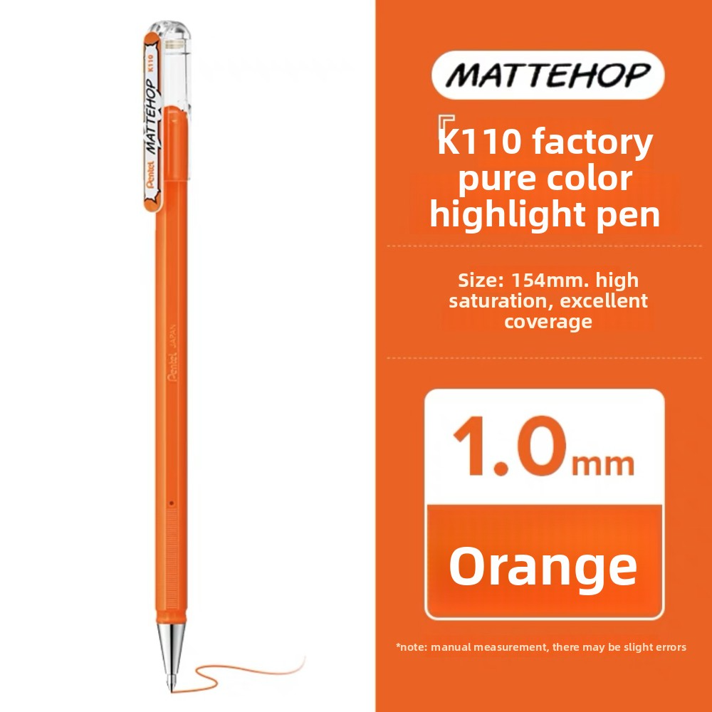 Pentel Mattehop Gel Pen 1.0mm